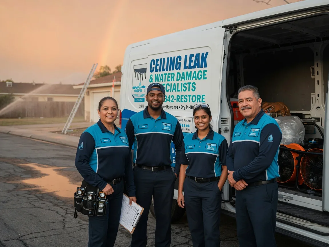 Ceiling Leak Cleanup company in Chattanooga, OK